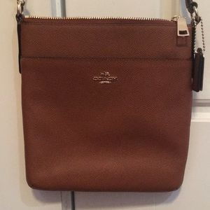 Crossbody Leather Coach Bag
